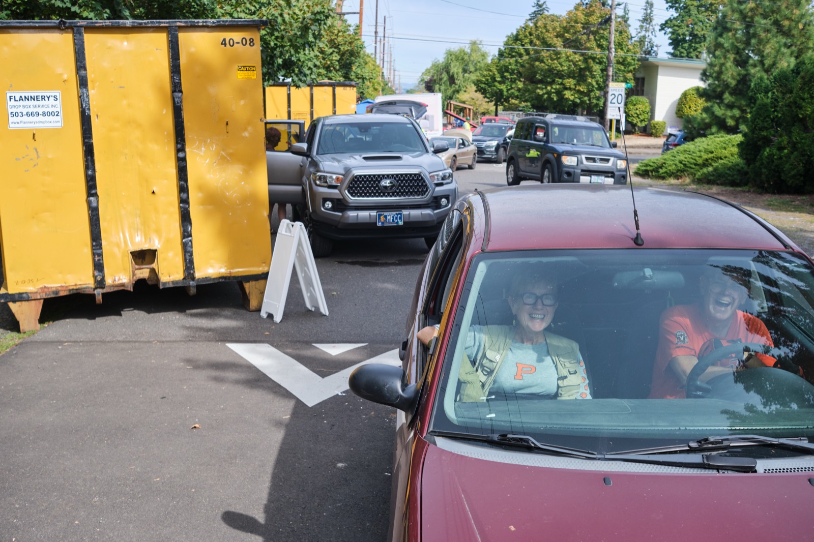 Dumpster and Recycle Day last year — photo 01