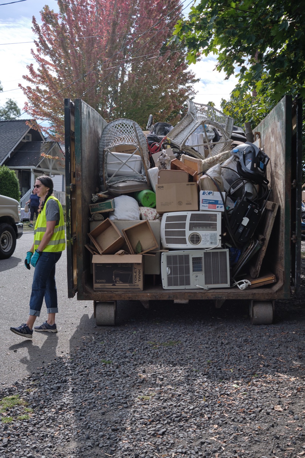Dumpster and Recycle Day last year — photo 03